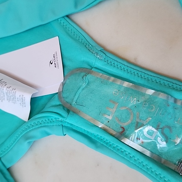 NWT RIPCURL Brights good pant aqua green bikini bottoms Size large - Picture 7 of 7